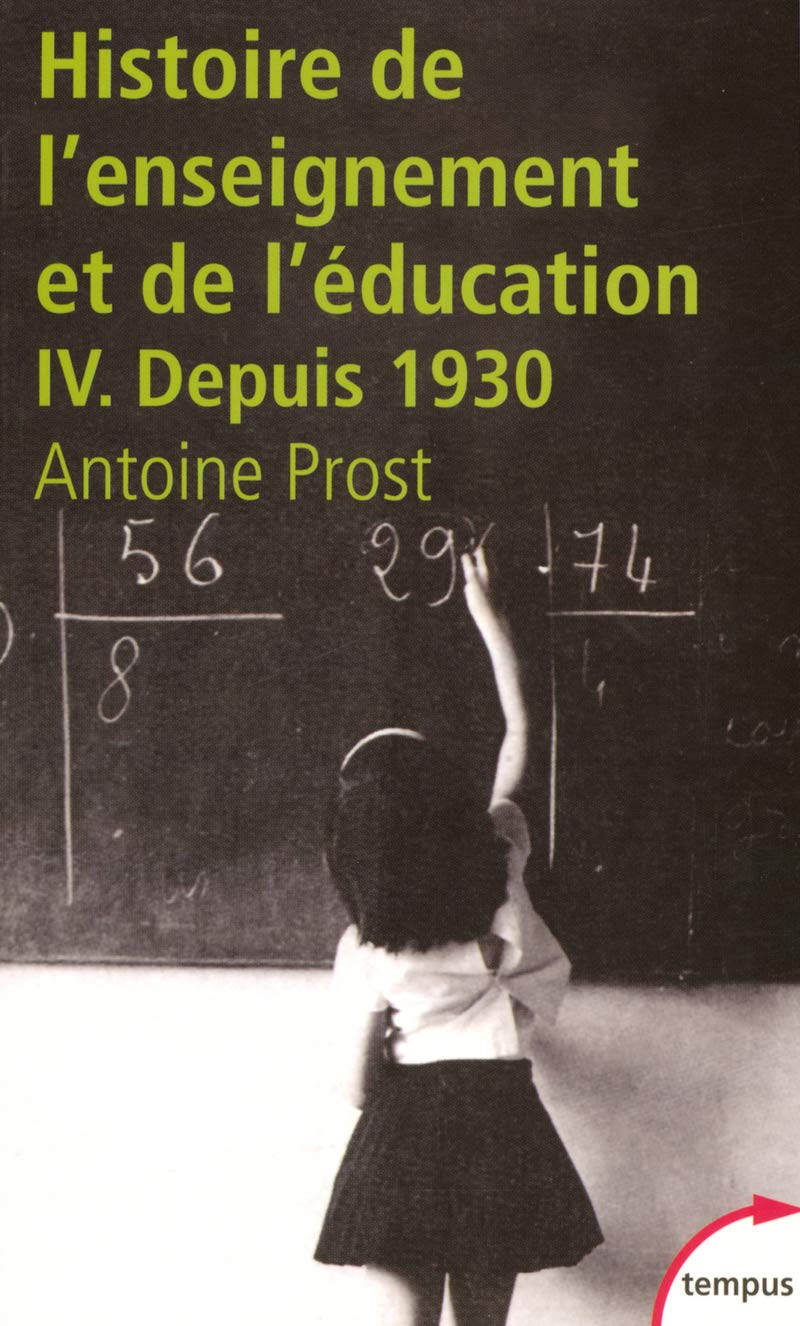 Histoire de l'enseignement et de l'éducation book cover 1