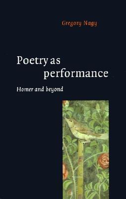 Poetry as Performance book cover