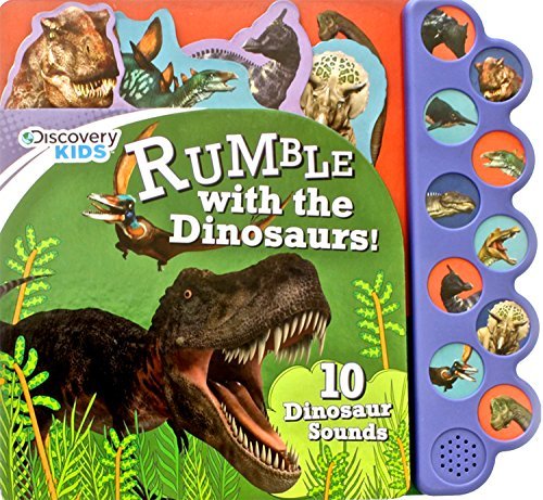 Discovery Kids Dinosaurs Rumble Sound Book book cover