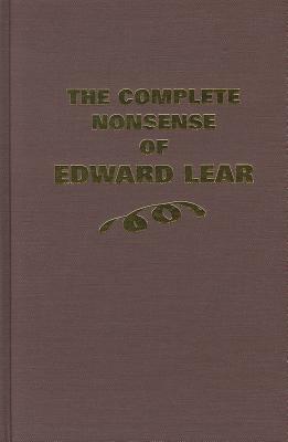 Complete Nonsense of Edward Lear book cover
