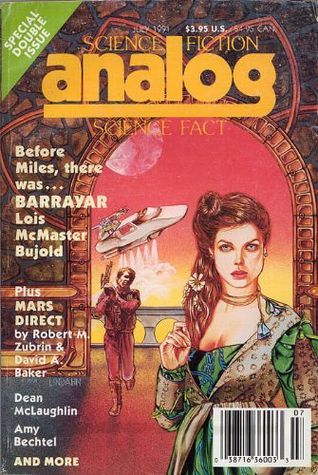 Analog Science Fiction and Fact, July 1991 book cover