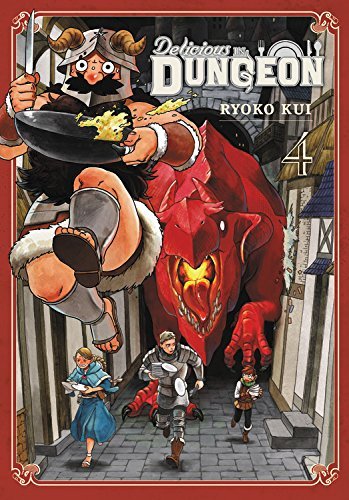 Delicious in Dungeon, Vol. 4 book cover
