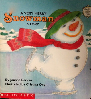 A Very Merry Snowman Story book cover