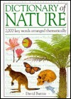 Dictionary of Nature book cover