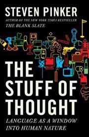 The Stuff of Thought book cover