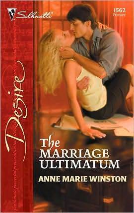 The Marriage Ultimatum book cover