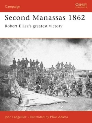 Second Manassas 1862 book cover