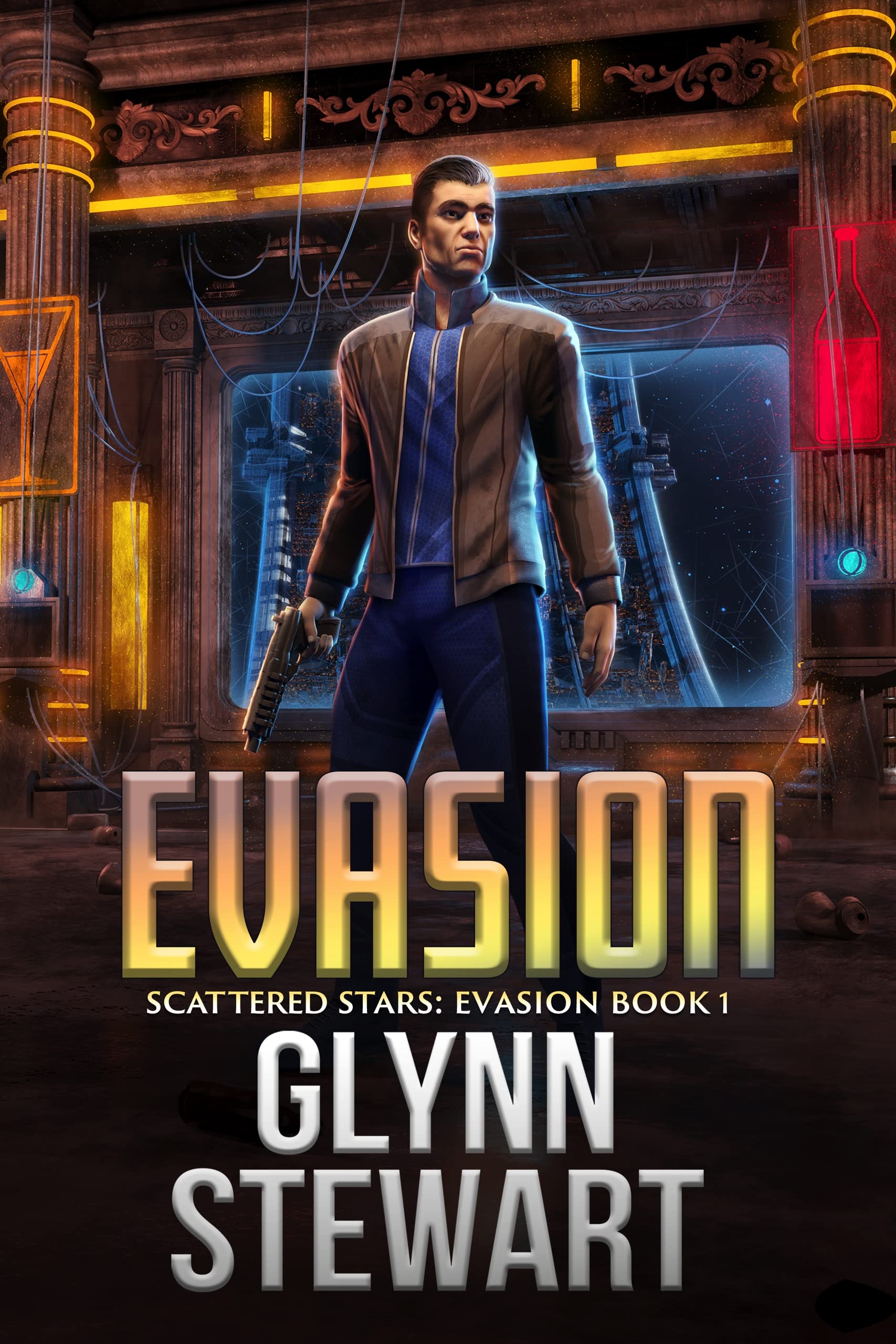 Scattered Stars: Evasion book cover 1