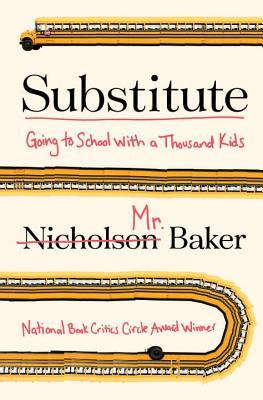 Substitute book cover