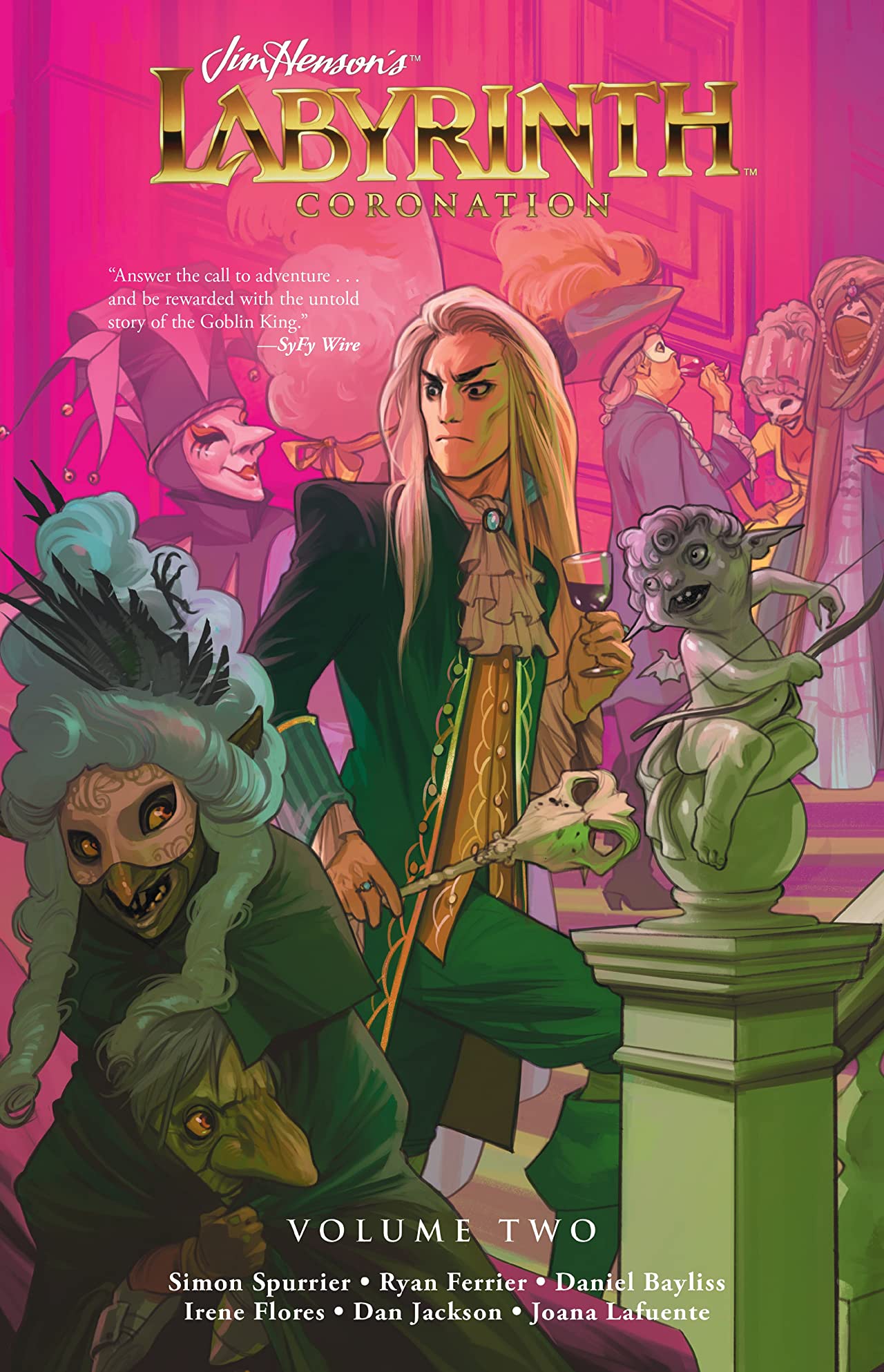 Jim Henson's Labyrinth (Archaia) book cover 2