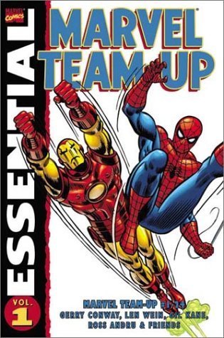 Essential Marvel Team-Up book cover 1