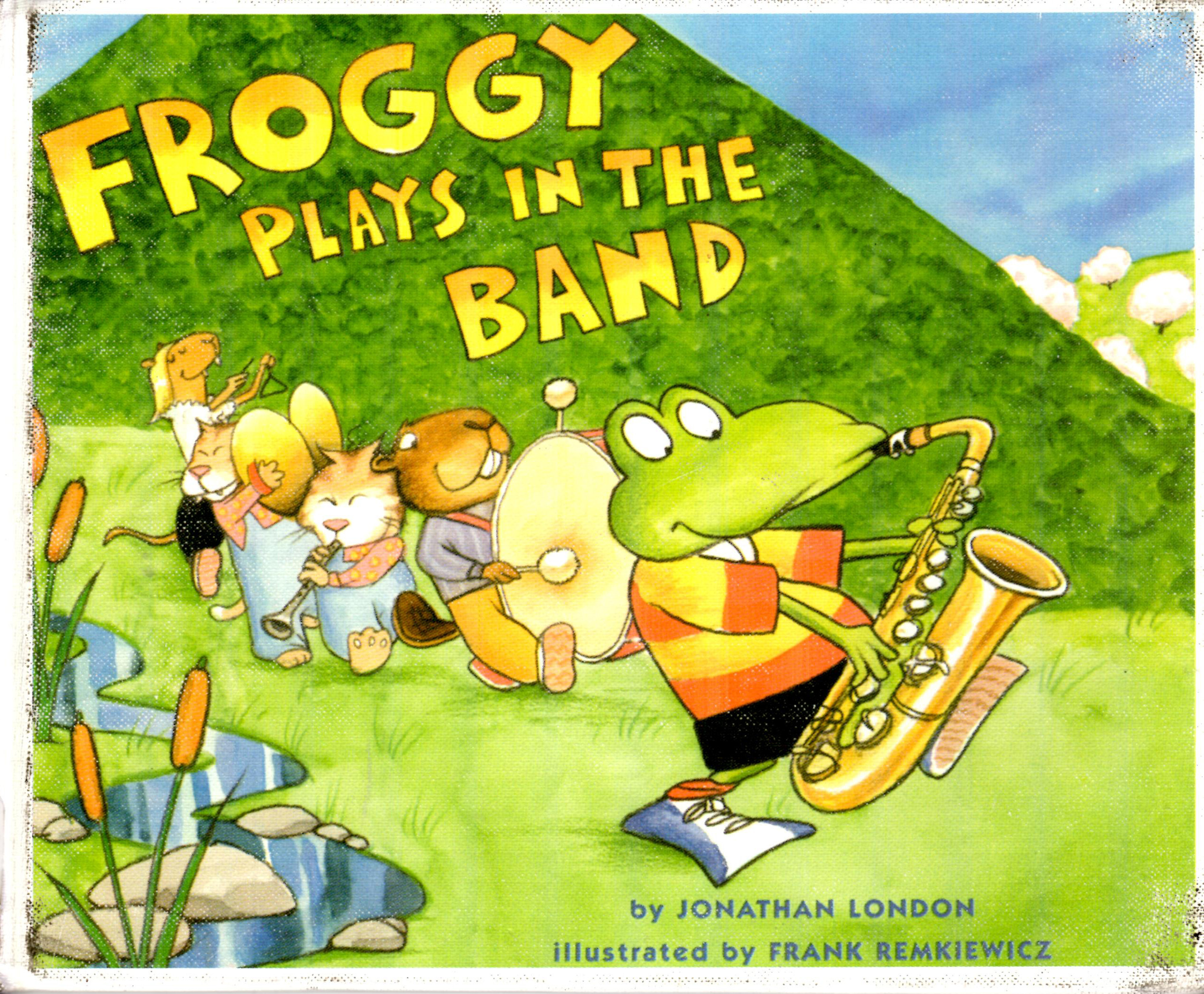 Froggy Plays in the Band book cover