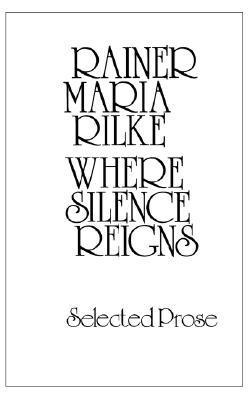 Where Silence Reigns book cover