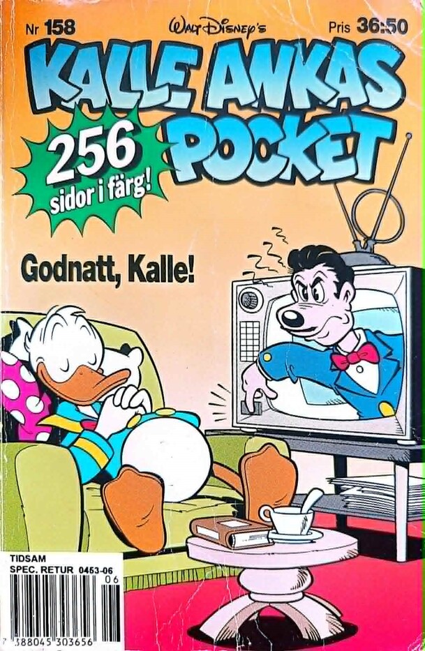 Kalle Ankas Pocket book cover 2
