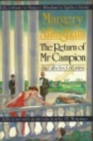 Return of Mr. Campion book cover