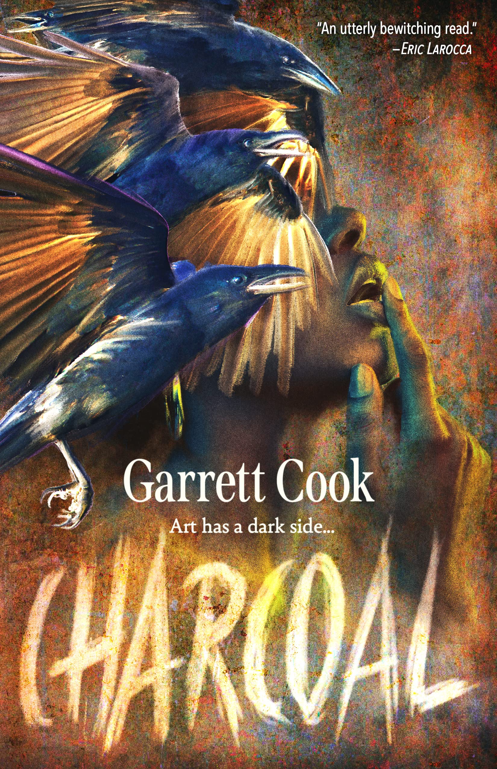 Charcoal book cover