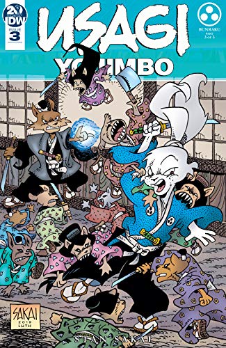 Usagi Yojimbo (2019) book cover 3