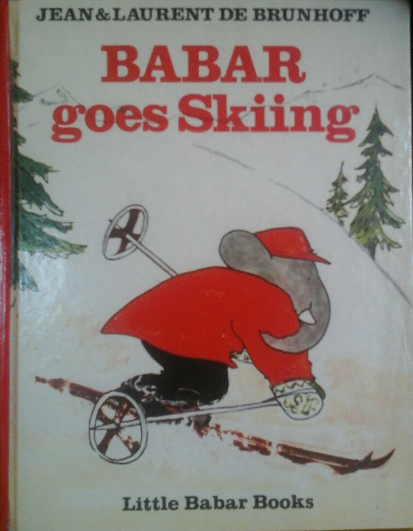 Babar Goes Skiing book cover