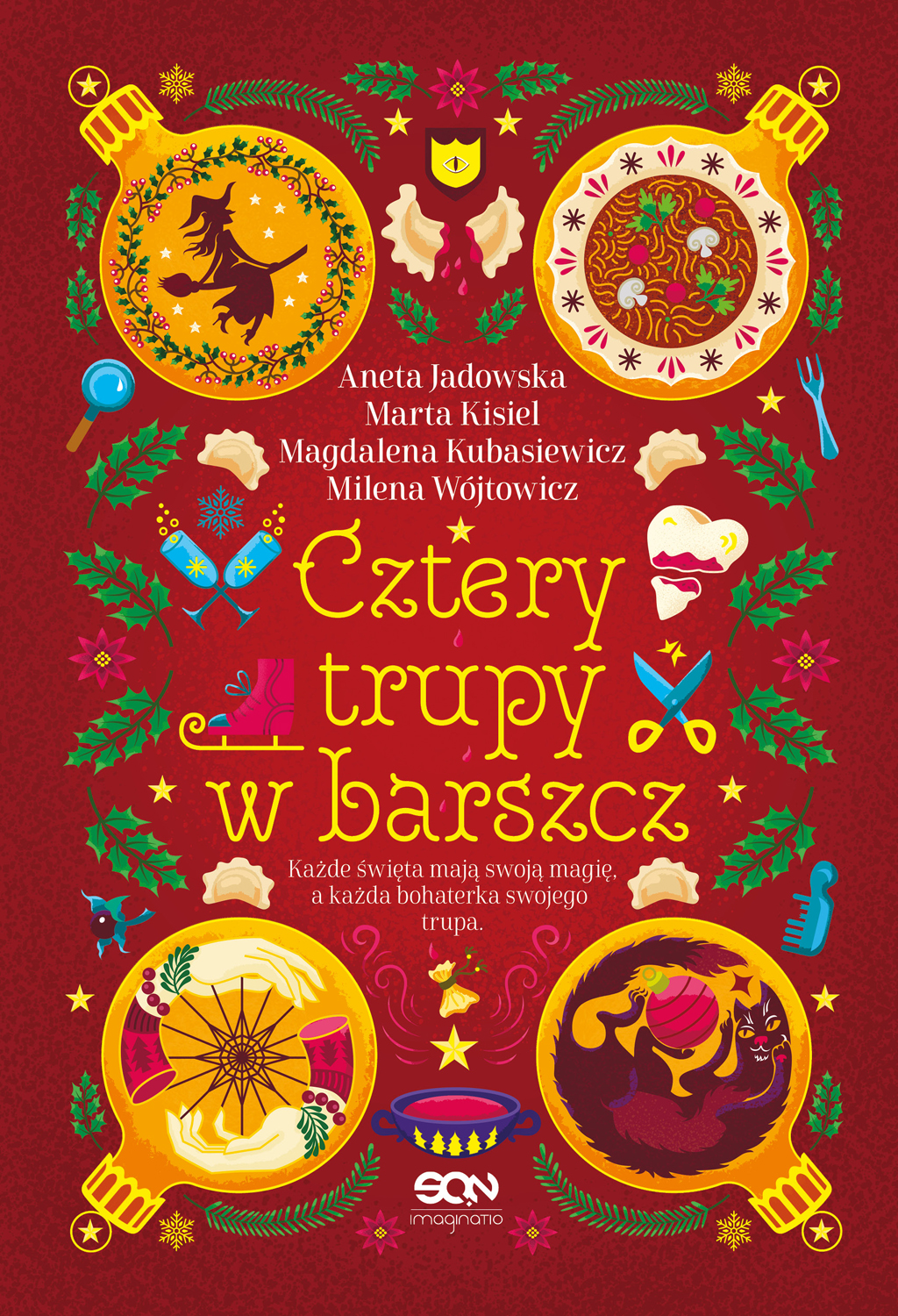 Cztery trupy w barszcz book cover