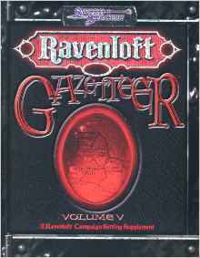 Ravenloft Gazetteer, Vol. 5 book cover
