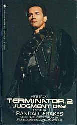 Terminator Movie Novelisation book cover 3