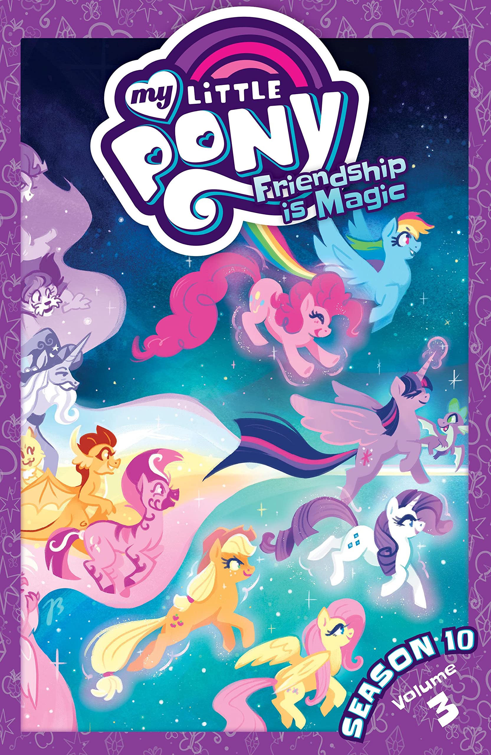 My Little Pony: Friendship Is Magic Season 10 book cover 1