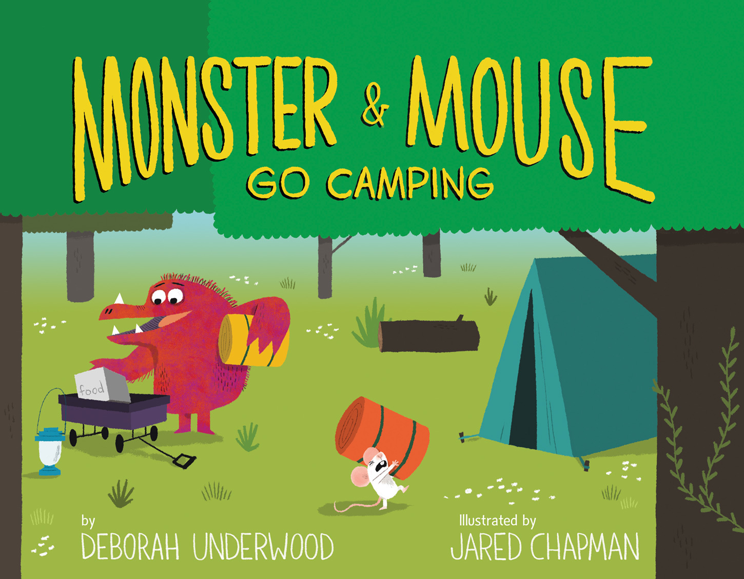 Monster and Mouse Go Camping book cover