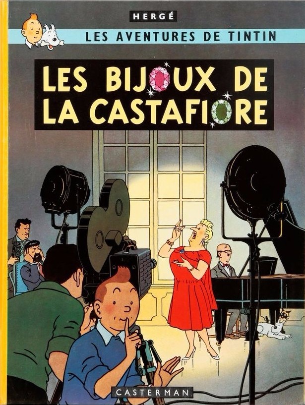 Les Bijoux de la Castafiore book cover