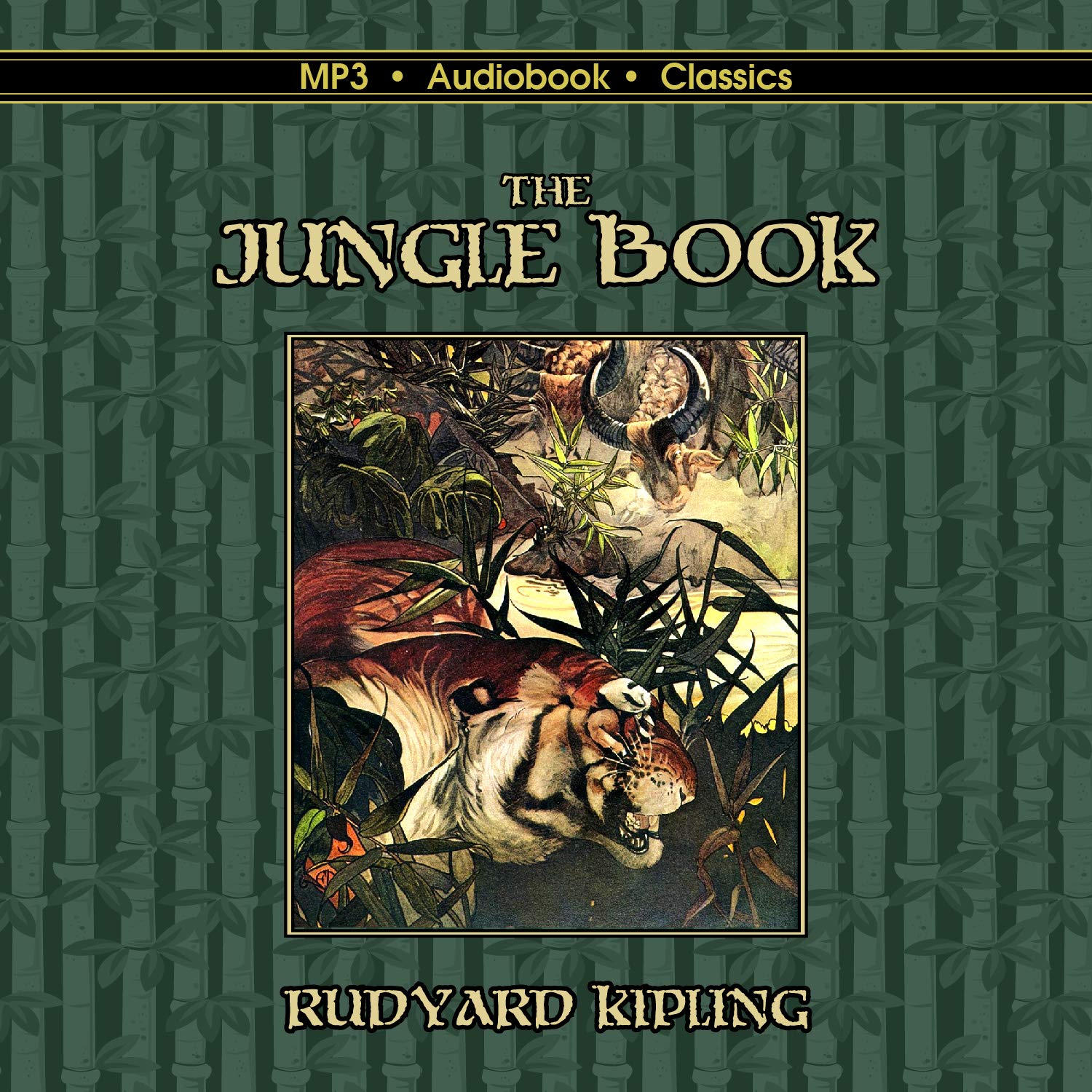 The Jungle Book - MP3 CD Audiobook in CD jacket book cover