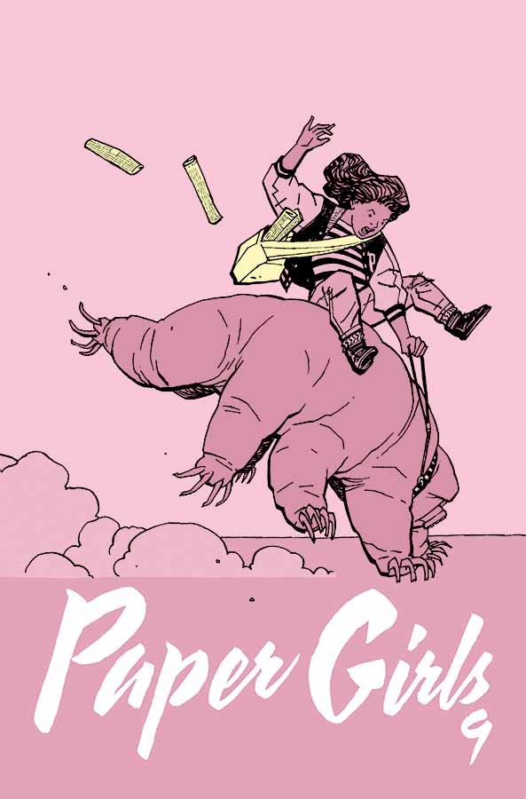 Paper Girls #9 book cover