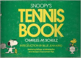 Snoopy's Tennis Book book cover