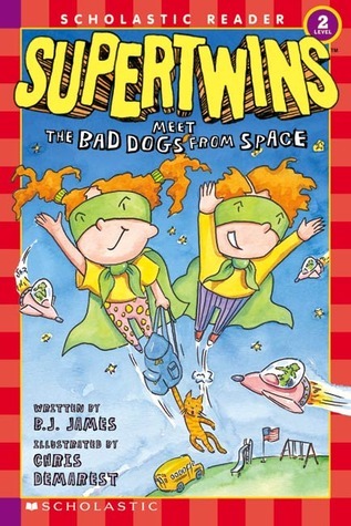 Supertwins, level 2 book cover
