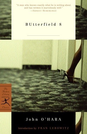BUtterfield 8 book cover