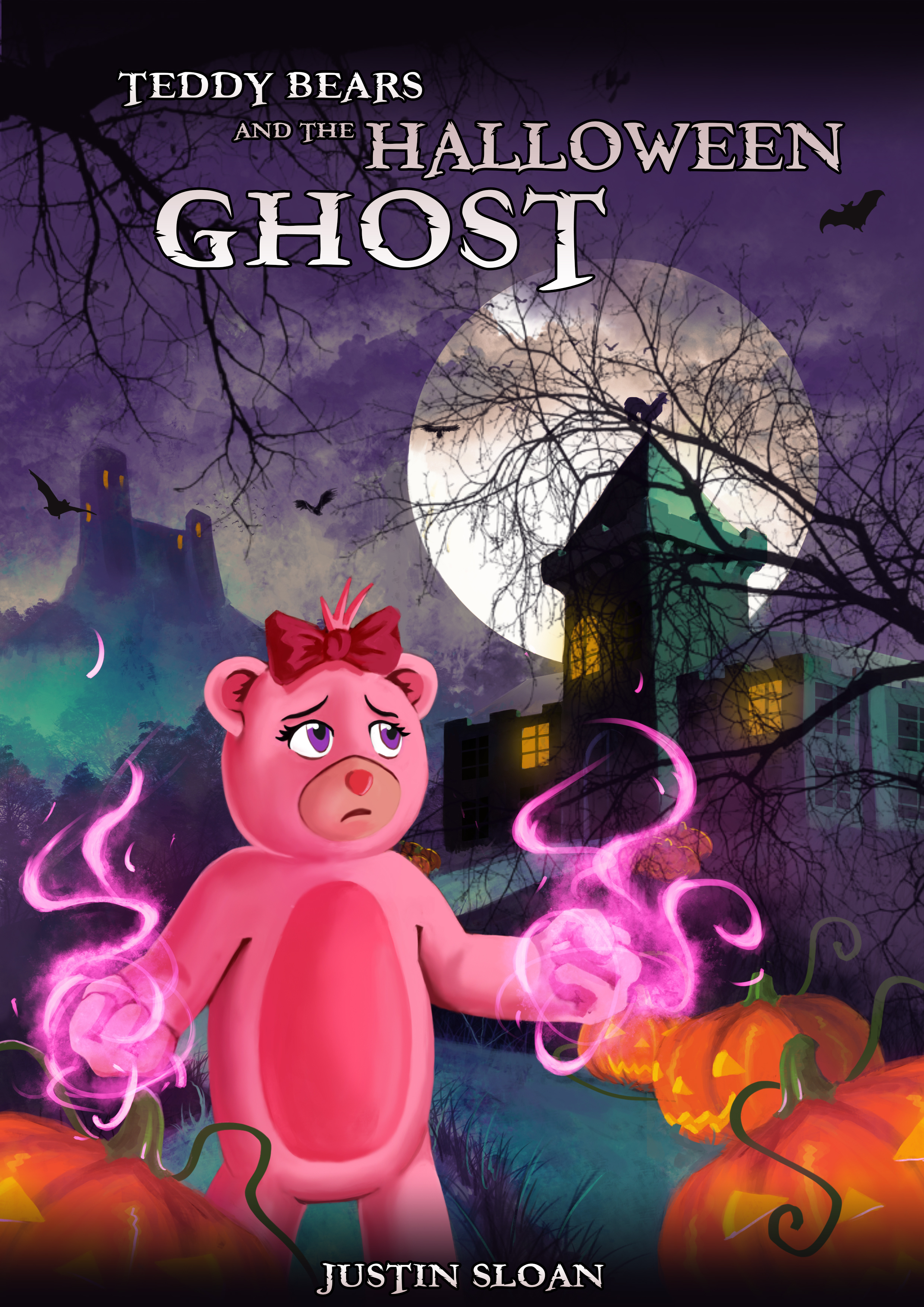 Teddy Bears and the Halloween Ghost book cover