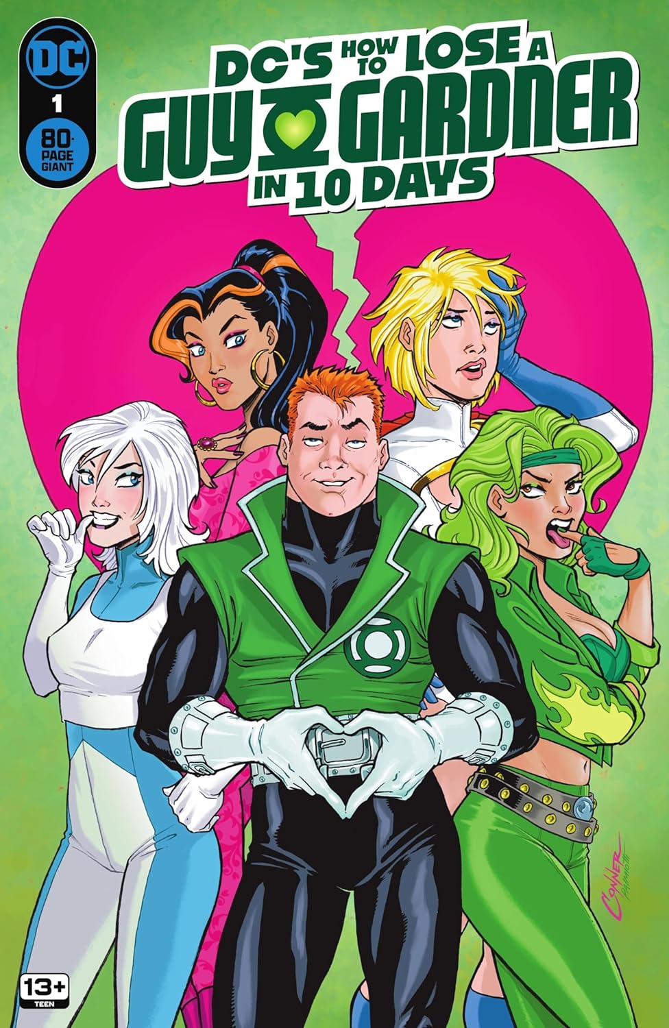 DC's How to Lose a Guy Gardner in 10 Days (2024) #1 book cover