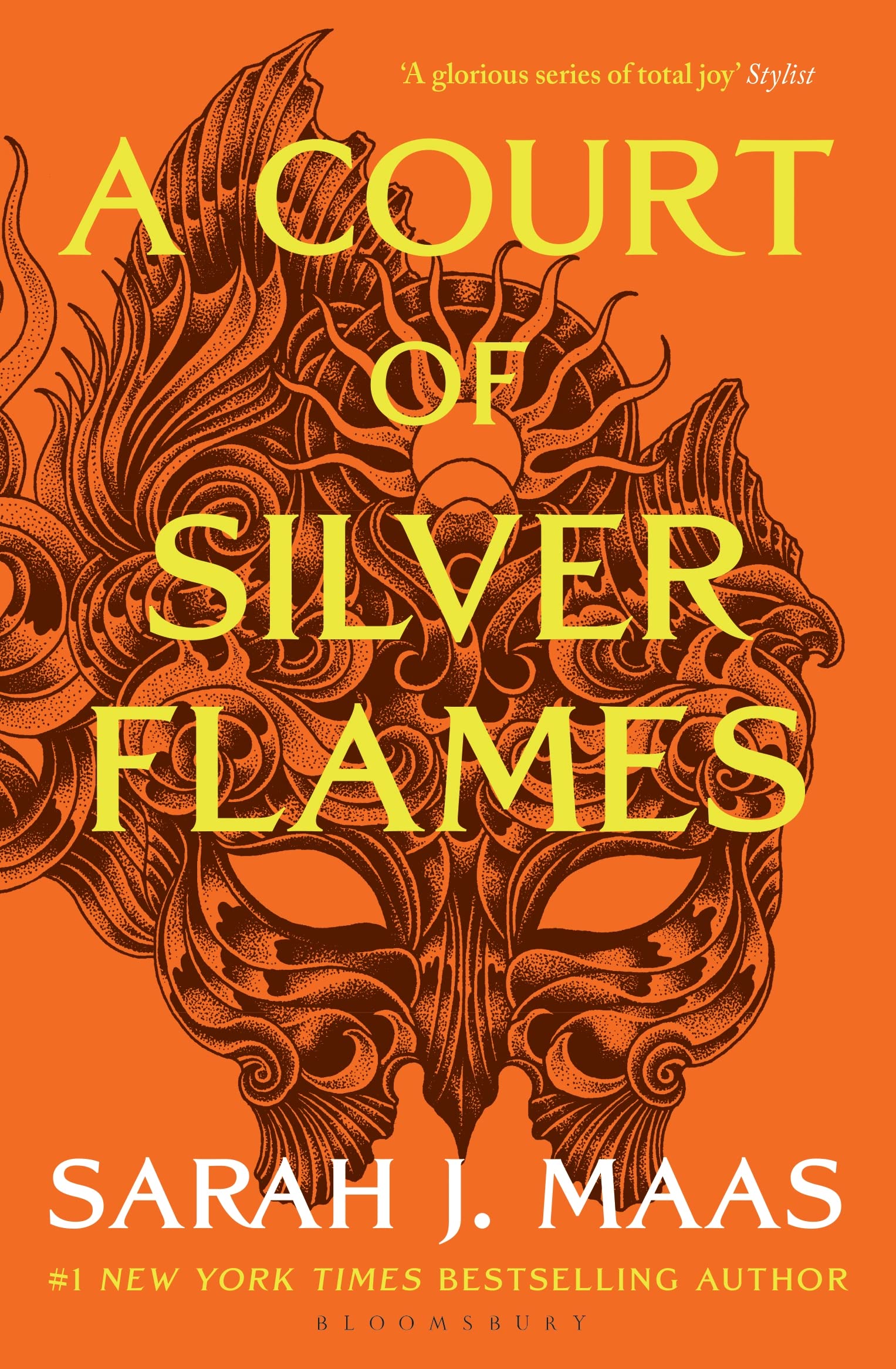 A Court of Silver Flames book cover