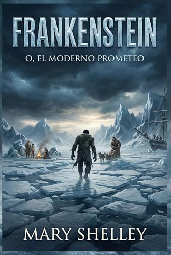 Frankenstein o el moderno Prometeo – Mary Shelley book cover