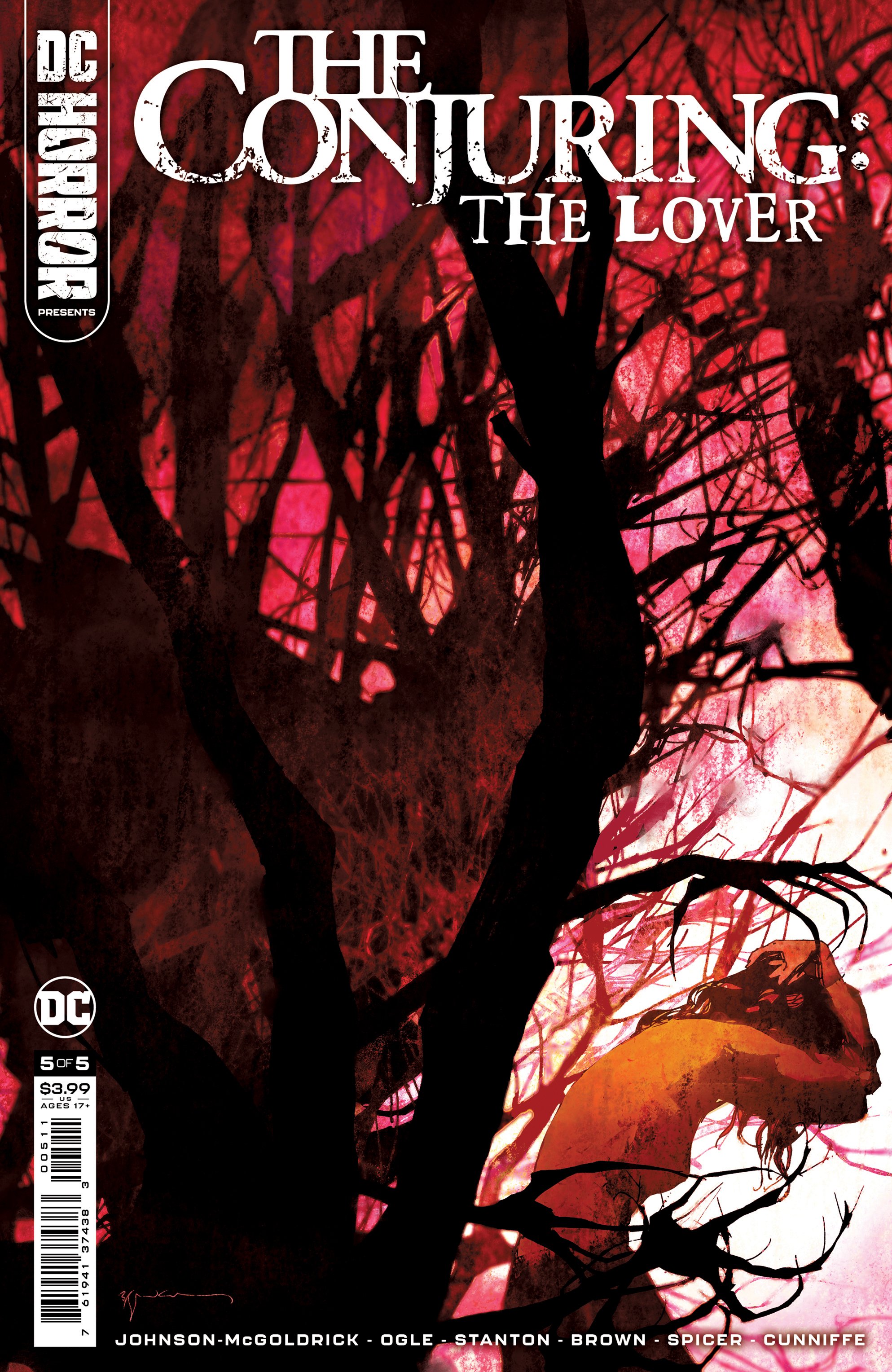 DC Horror Presents: The Conjuring: The Lover book cover 3