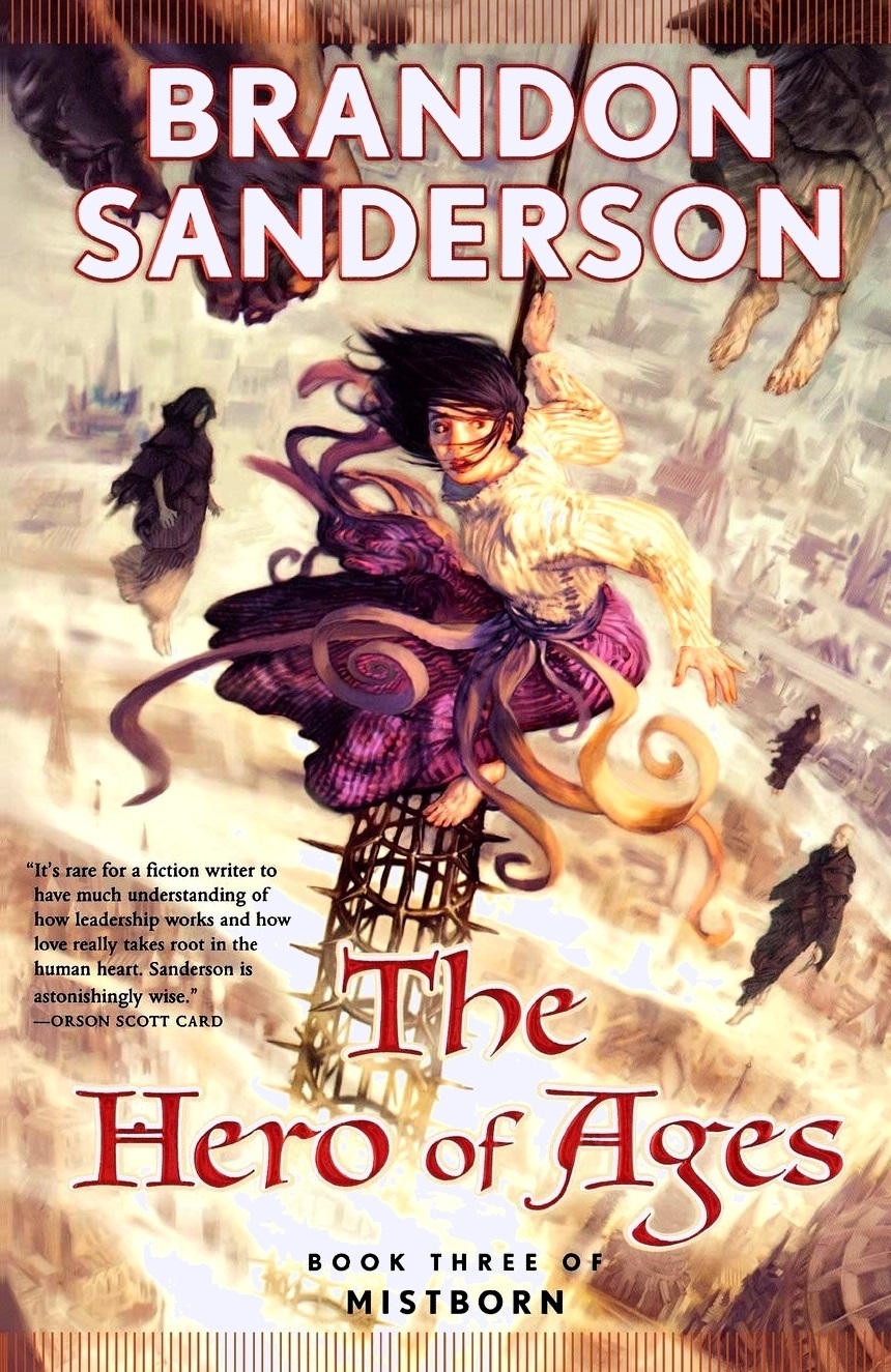 The Mistborn Saga book cover 3