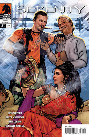 Serenity: Better Days book cover 1