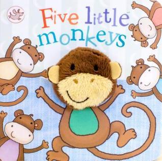 Five Little Monkeys Finger Puppet Book book cover