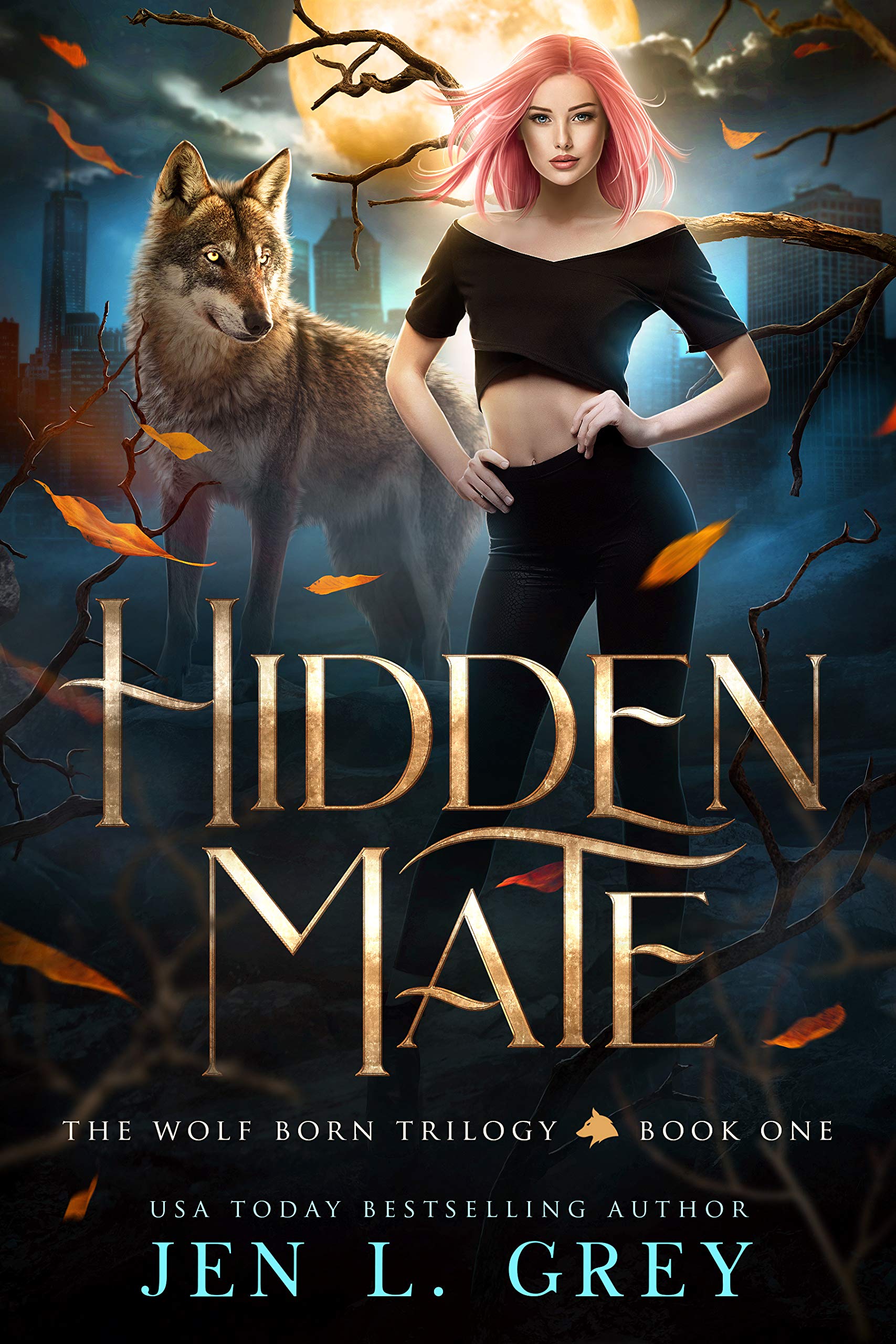 The Wolf Born Trilogy book cover 1
