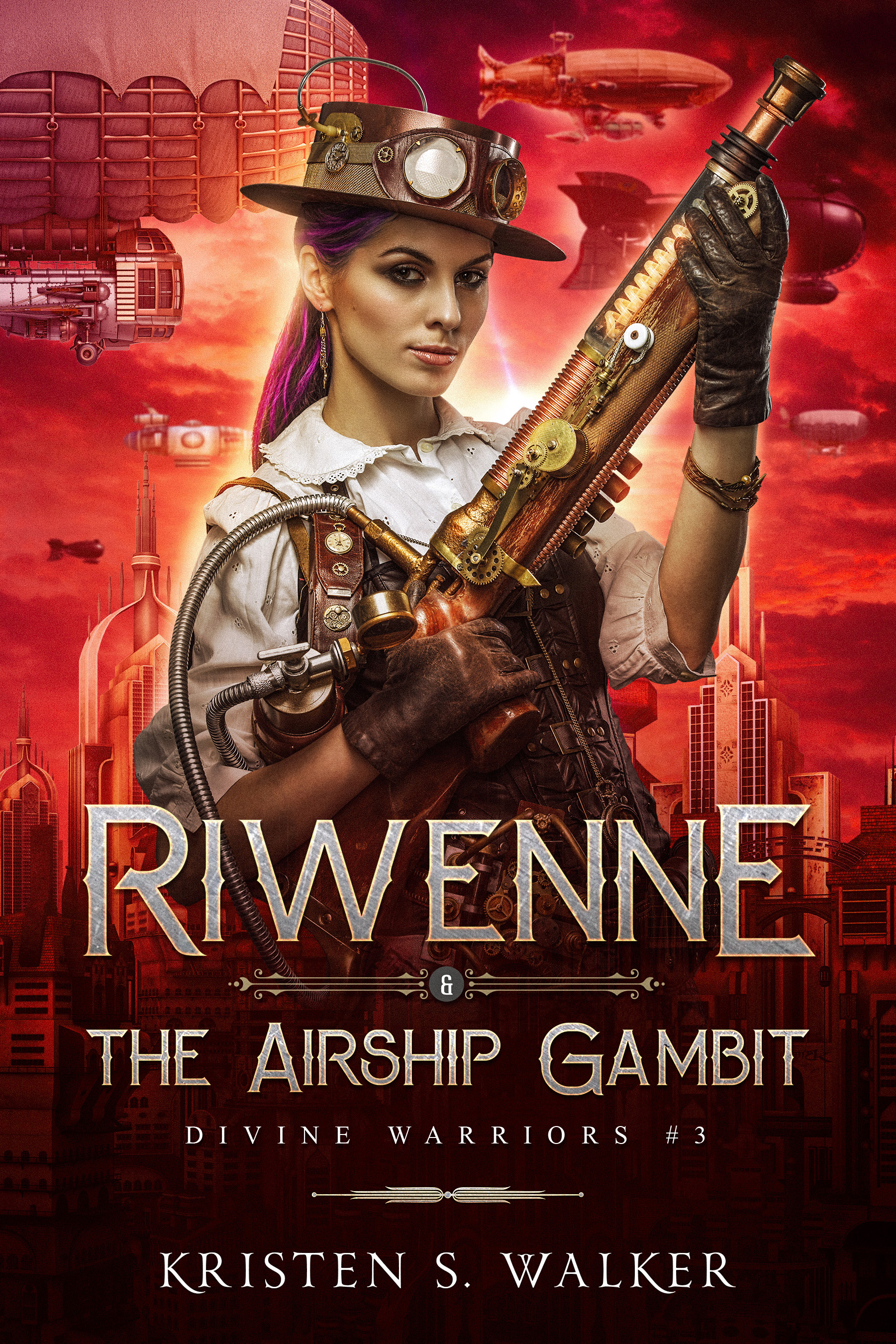 Riwenne & the Airship Gambit book cover