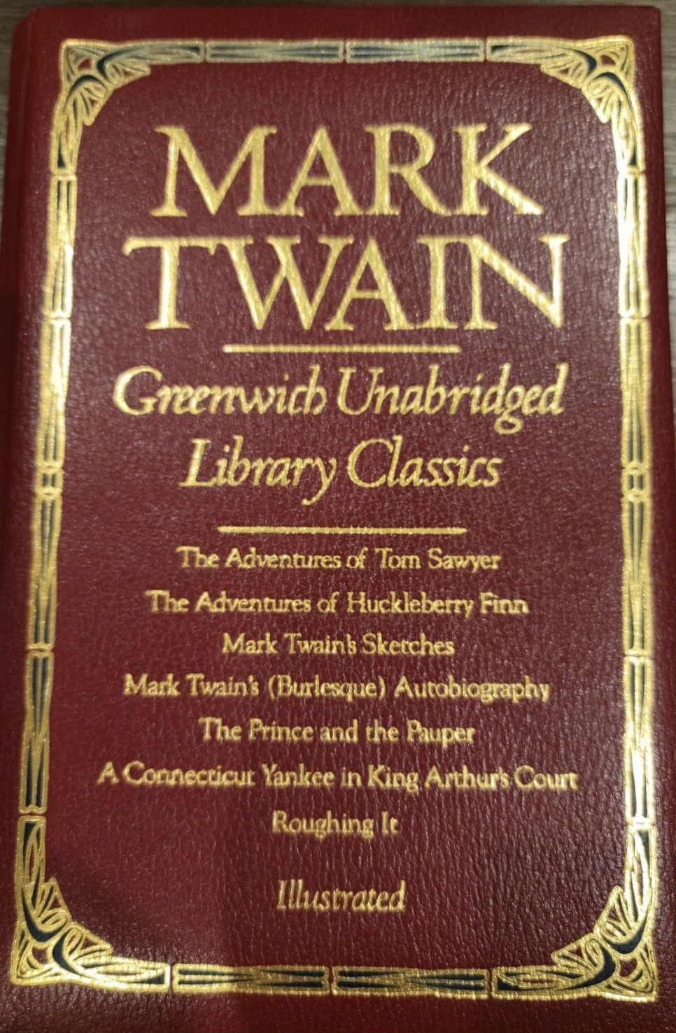 Mark Twain book cover