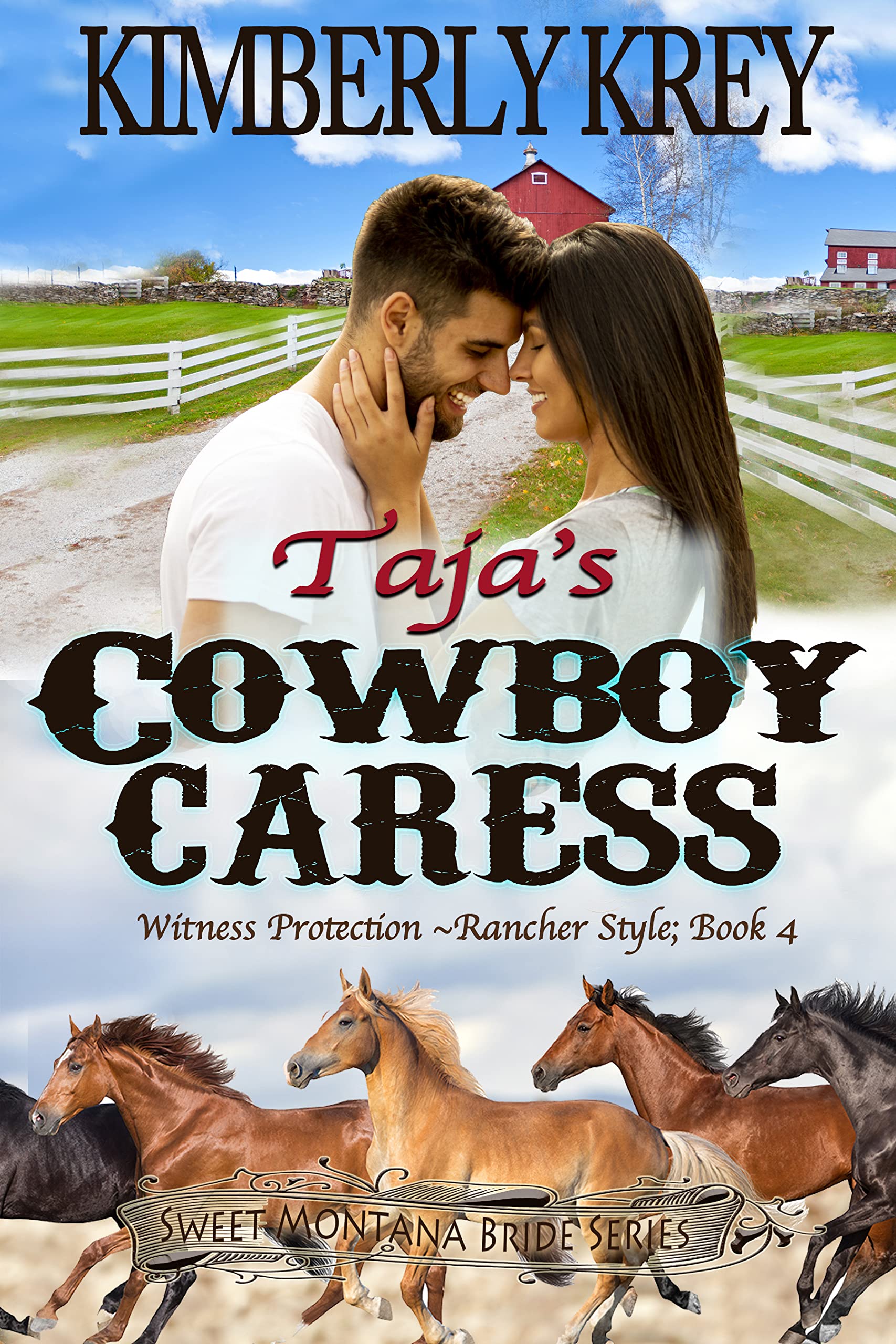 Taja's Cowboy Caress book cover