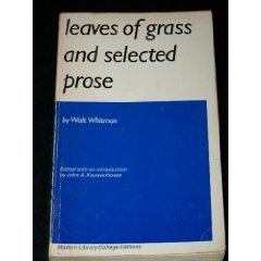 Leaves of Grass and Selected Prose book cover