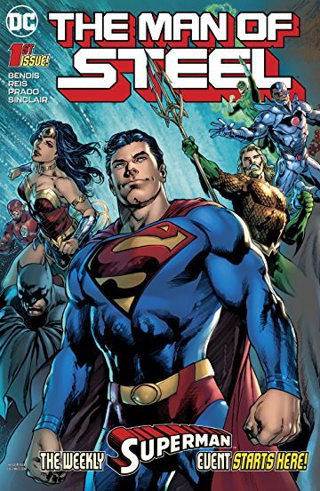 Bendis does Superman book cover 2