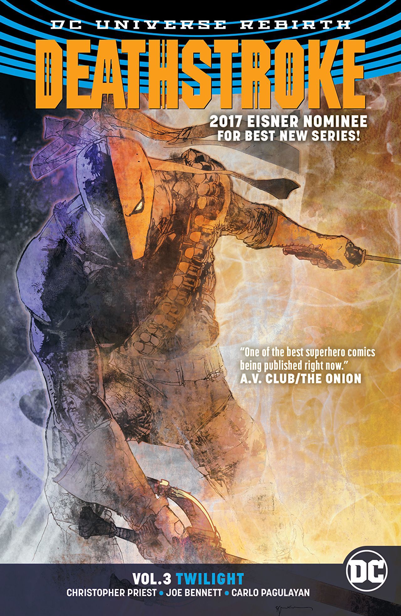 Deathstroke (2016) book cover 3