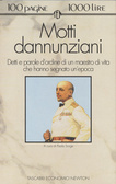 Motti dannunziani book cover