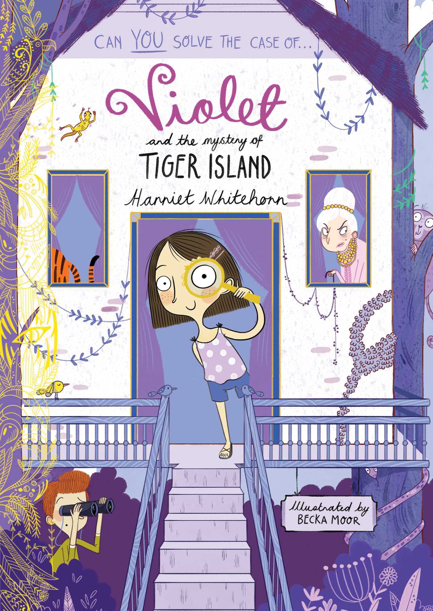 Violet and the Mystery of Tiger Island book cover